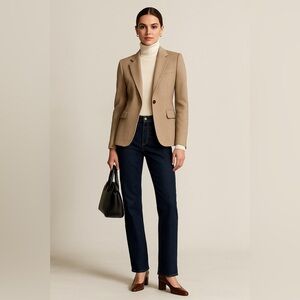 Lauren Jeans Co. Premium Classic Straight Jeans Size 8